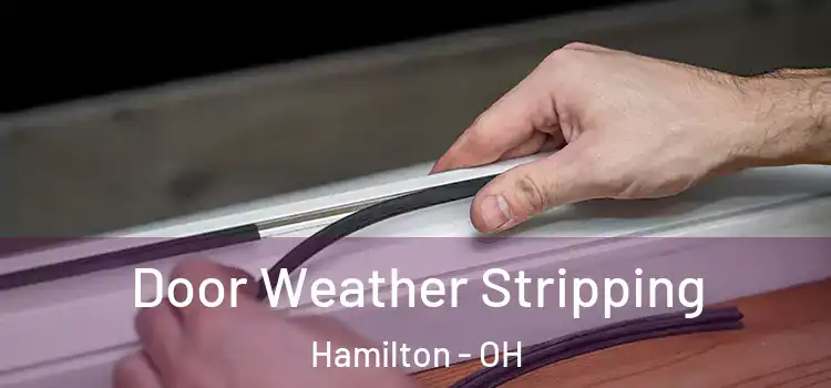 Door Weather Stripping Hamilton - OH