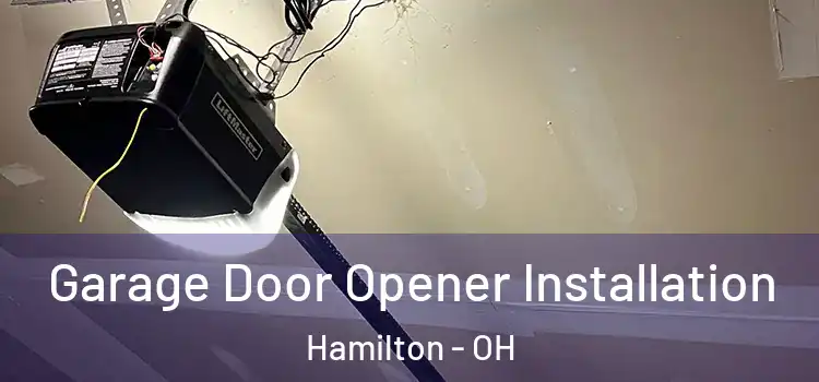  Garage Door Opener Installation Hamilton - OH